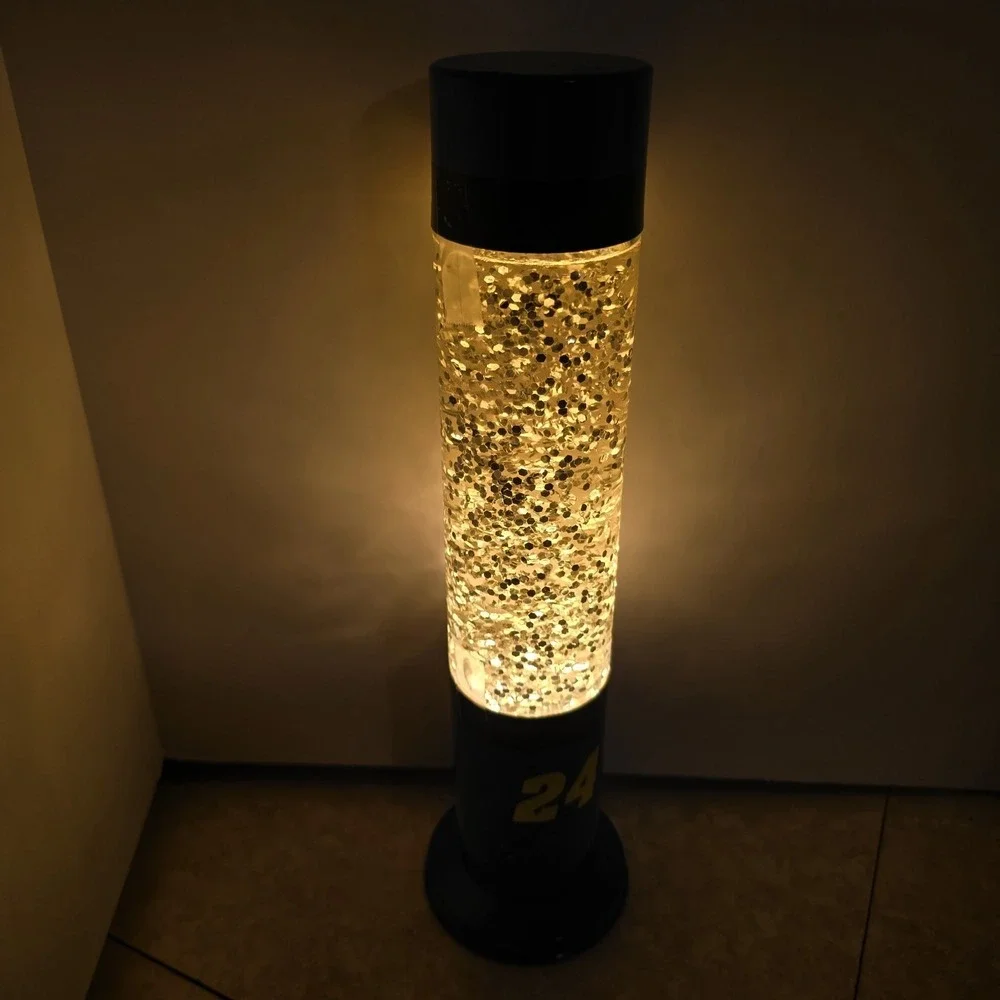 Jeff Gordon Racer 24 Glitter Lava Lamp Vtg 2004 Rare EUC Blue Light - Picture 11 of 12